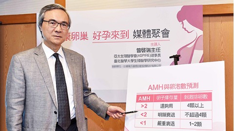 台北醫學大學生殖醫學研究中心主任曾啟瑞