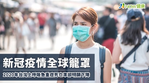 新冠疫情全球籠罩 2020年台灣 上呼吸急重症死亡率卻明顯下降