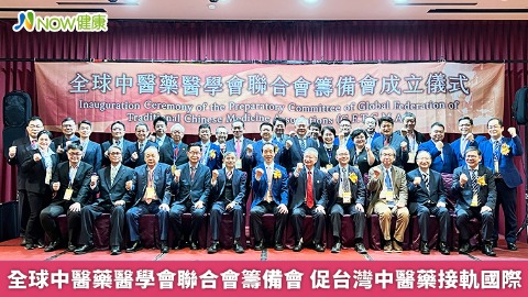 全球中醫藥醫學會聯合會籌備會 促台灣中醫藥接軌國際