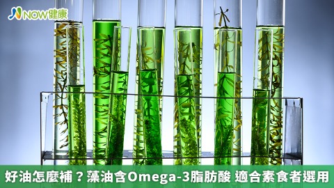 好油怎麼補？藻油含Omega-3脂肪酸 適合素食者選用