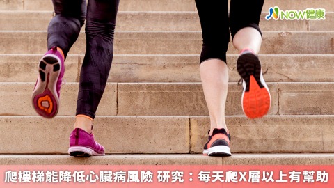 爬樓梯能降低心臟病風險 研究：每天爬X層以上有幫助