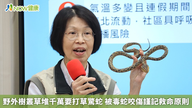 野外樹叢草堆千萬要打草驚蛇 被毒蛇咬傷謹記救命原則 野外樹叢草堆千萬要打草驚蛇 被毒蛇咬傷謹記救命原則