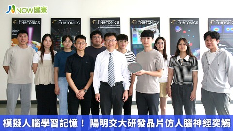 模擬人腦學習記憶！ 陽明交大研發晶片仿人腦神經突觸 