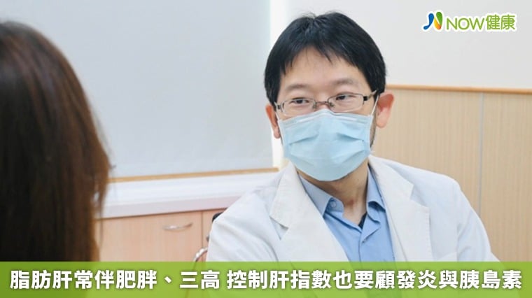脂肪肝常伴肥胖、三高 控制肝指數也要顧發炎與胰島素